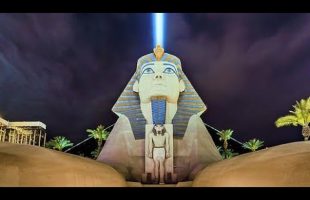 The Lion Of Luxor & A Silent Walk Through MGM Grand – Bill Cooper
