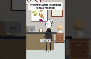 When the System is Designed to Keep You Stuck #gplus #animation #housing #skits