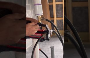 How To Test PVC Drain Pipes With Water