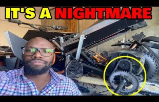 Tesla Cyberquad build: Failure, Disaster, Death and Destruction