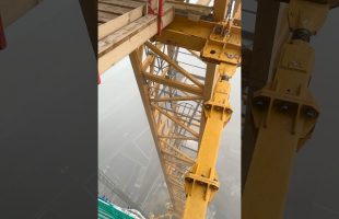 SCARY Tower Crane Commute
