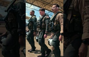 Eyes on the skies. Meet the elite jet pilots chasing wings of gold in #TopGunsTheNextGeneration.