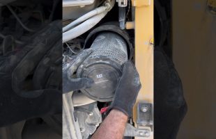 Cleaning the Air Filter on a CAT Skid Steer