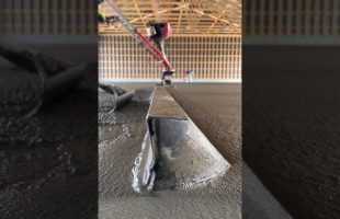 The Guys Put Down 87 Yards Of Concrete This Morning
