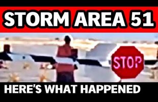 AREA 51 RAID: Someone ACTUALLY Stormed Area 51! Documenting The September 20th Storm In Nevada!