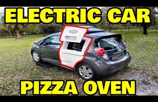 Installing a pizza oven in an electric car, what could go wrong?