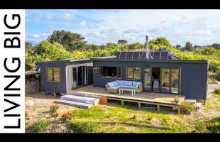 Leaving The City To Live Off-Grid In A Peaceful Tiny Home Cabin