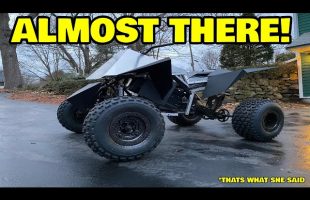 How we are giving our Tesla cyberquad, the Tesla look!