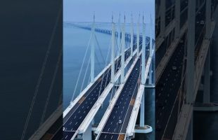 The second longest sea crossing bridge in the world