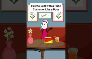 How to Deal with a Rude Customer Like a Boss #gplus #animation #corporate #skits