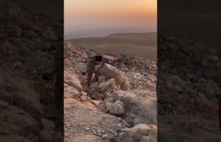 Firing an RPG 7