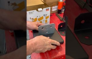Simpson Hardware for Installing 8″x8″ Douglas Fir Posts