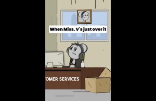 When Miss. V’s just over it – Audio credit: @Therealveronika