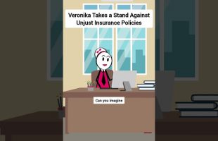 Veronika Takes a Stand Against Unjust Insurance Policies #gplus #animation #corporate #skits