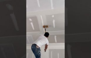 Using a Drywall Flat Box on High Ceilings