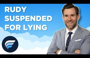 Rudy Giuliani Suspended in DC #shorts