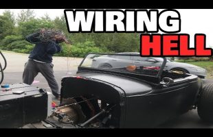My electric rat rod wiring Hell