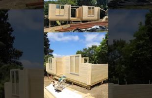 Cabin Build In 60 Seconds! 🌟