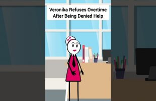 Veronika Refuses Overtime After Being Denied Help #gplus #animation #corporate #skits