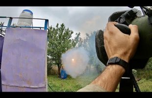 Combat GoPro of Foreign Fighter Destroying Russian BMP
