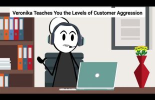 Veronika Teaches You the Levels of Customer Aggression #gplus #animation