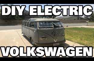 Exploring the cheap DIY electric Volkswagen samba