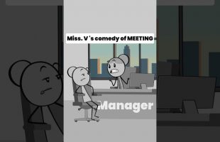 Miss. V ‘s comedy of MEETING – Audio credit: @Therealveronika