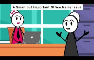 A Small but Important Office Name Issue #gplus #animation