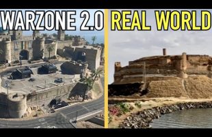 Warzone 2.0 Map VS Real World