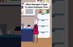 When Managers Forget to Value Employee Time #gplus #animation #corporate #skits