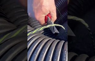 Installing Foundation Drain Pipe (Part 1)