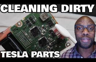 Restoring a Flood Salvage Tesla Model X Part 3: Cleaning Duty!