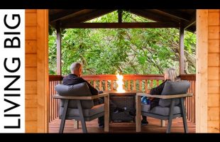 Full Tour Of Our Epic Kitset Cabin Transformation! 🌟