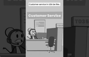 Customer service in USA be like  #animation #customerservice #corporateamerica #corporate #worklife
