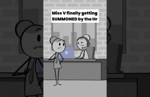 Miss V. finally getting SUMMONED by the Hr – Audio credit: @customerserviceacademy‬
