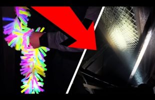 Can 500 Glow Sticks Light Up A Mine Shaft?