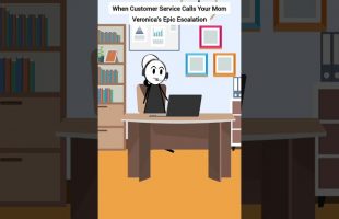 When You’re Rude to Customer Service and They Call Your Mom #animation #funnyvideo #gplus #comedy