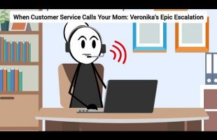 When Customer Service Calls Your Mom: Veronika’s Epic Escalation #animation #funnyvideo #gplus