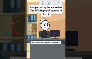 Pt 1 Turning 70s be like 😅 #animation #funnyvideo #gplus #comedy