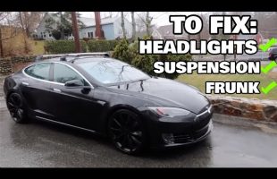 How I Fixed my Tesla Part 1: Headlights, Suspension, My Stupidity