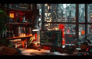 Alone – Dark Sci Fi Ambient Music – Moody Ambient Cyberpunk Music Mix