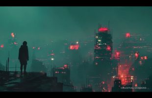 City Lights – Relaxing Ambient Sci Fi Music – Sci-Fi Ambiance for Sleep, Study, Relaxation