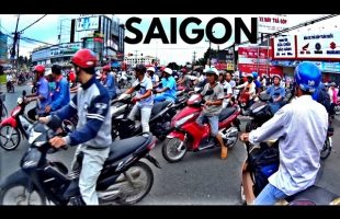ARRIVING IN SAIGON (HO CHI MINH CITY) VIETNAM
