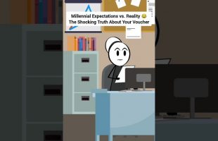 Millennial Expectations vs  Reality: The Shocking Truth About Your Voucher #animation #gplus