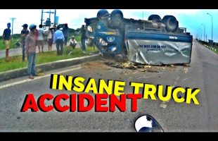 CRAZY TRUCK CRASH IN VIETNAM