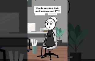 PT 3 of 2 How to survive a toxic work environment #animation #funnyvideo #gplus #comedy
