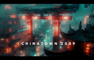 Chinatown 2049 – Blade Runner Ambience – Atmospheric Cyberpunk Ambient Music for Focus & Sleep