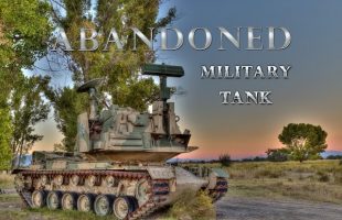 ABANDONED TANK Left Rotting in the Desert Frozen in Time