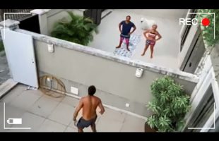 Security Camera Caught a Moment That Can Not Go Unnoticed