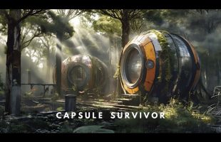 Capsule Survivor – Post-Apocalyptic Dystopian Ambient – Sci-Fi Ambiance for Sleep, Study, Relaxation